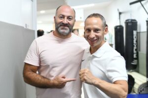 avec Benjamin Sarfati président du MMA FACTORY